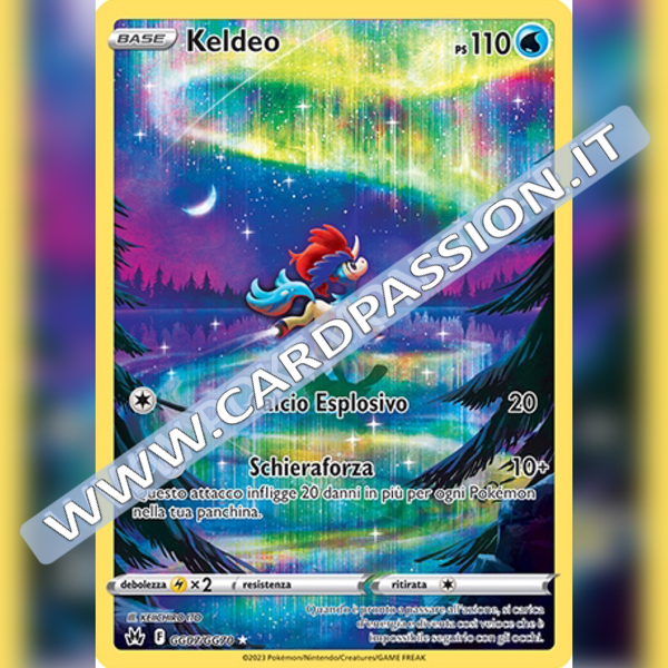 GG07/GG70 Keldeo Galleria di Galar | Zenit Regale