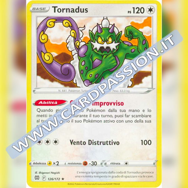 126/172 Tornadus | Astri Lucenti - Card Passion