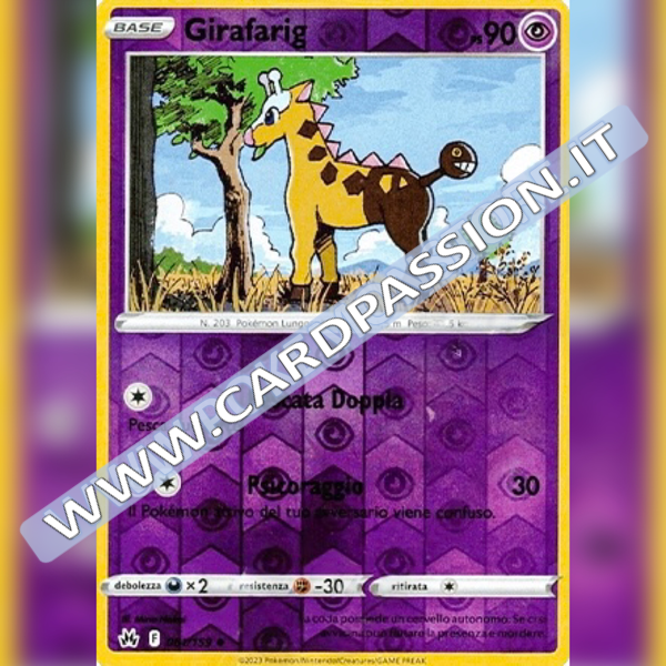 061/159 Girafarig Reverse | Zenit Regale