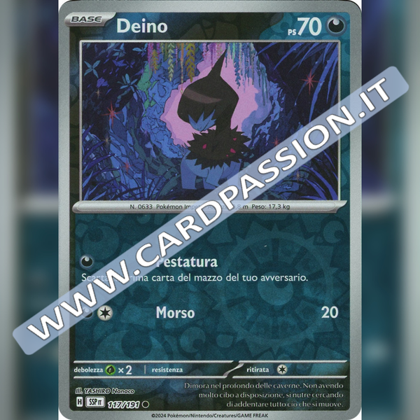 117/191 Deino Reverse | Scintille Folgoranti