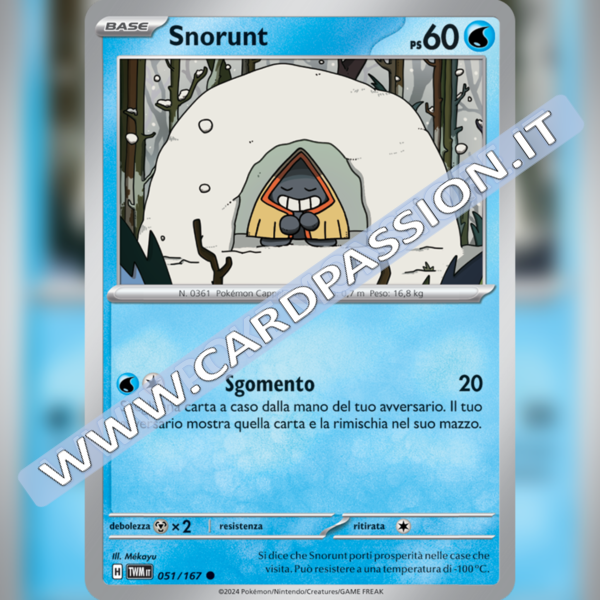 051/167 Snorunt | Crepuscolo Mascherato