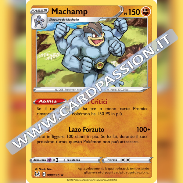 088/196 Machamp Holo | Origine Perduta - Card Passion