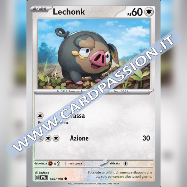155/198 Lechonk | Scarlatto e Violetto