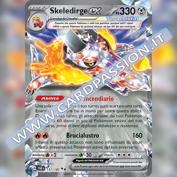 137/182 Skeledirge ex | Paradosso Temporale