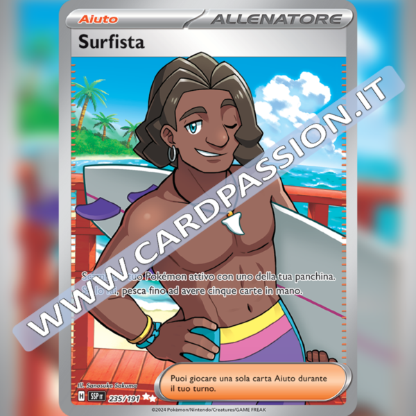 235/191 Surfista (Full Art) | Scintille Folgoranti