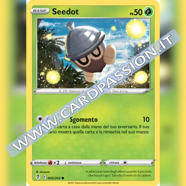 005/203 Seedot | Evoluzioni Eteree - Card Passion