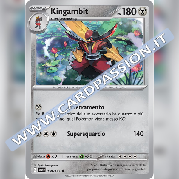 150/197 Kingambit | Ossidiana Infuocata