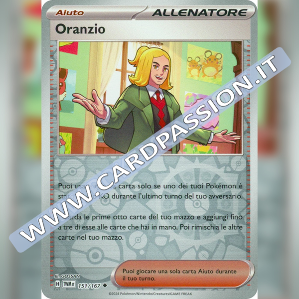 151/167 Oranzio Reverse | Crepuscolo Mascherato