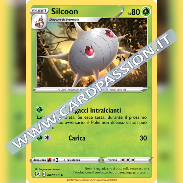 007/196 Silcoon | Origine Perduta - Card Passion
