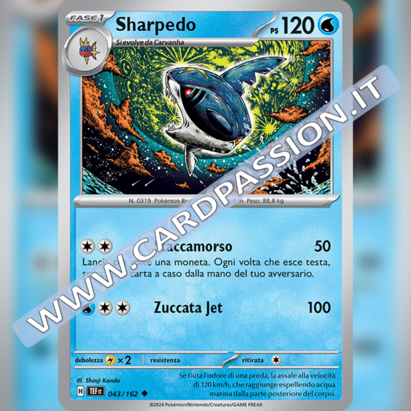 043/162 Sharpedo | Cronoforze