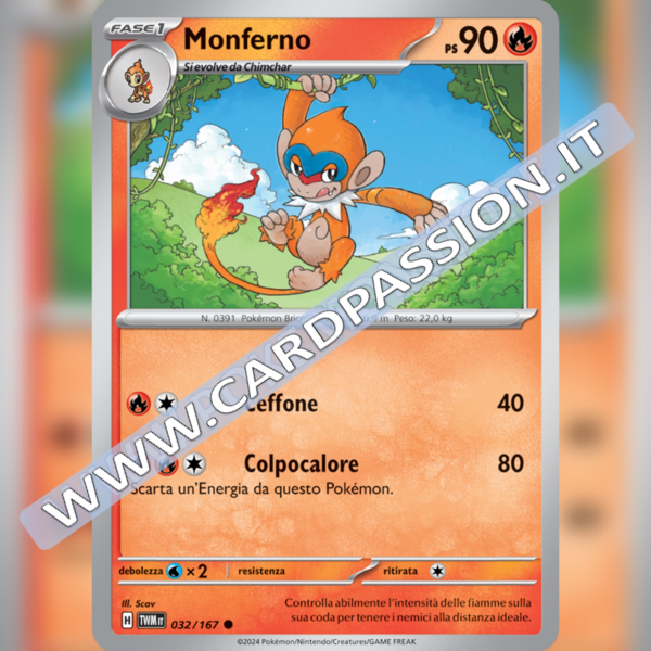 032/167 Monferno | Crepuscolo Mascherato