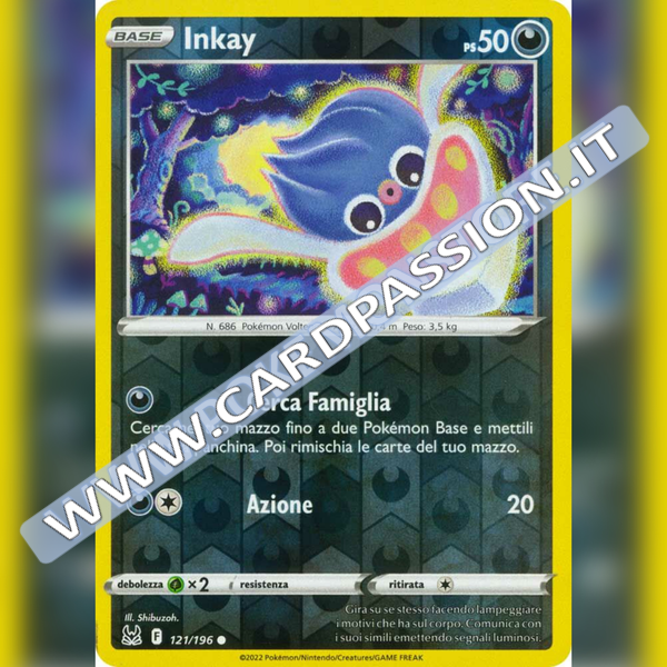 121/196 Inkay Reverse | Origine Perduta - Card Passion