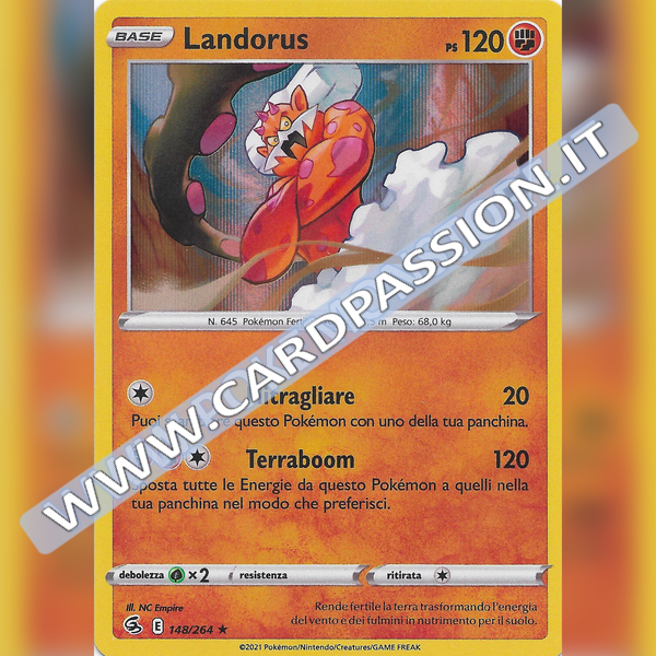 148/264 Landorus Holo | Colpo Fusione - Card Passion
