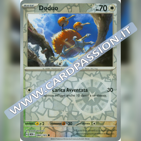 084/165 Doduo Reverse | Scarlatto e Violetto 151