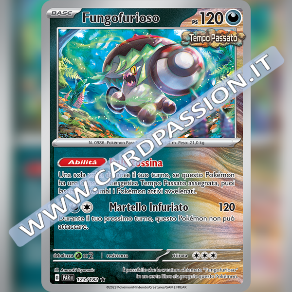 123/182 Furgofurioso Holo | Paradosso Temporale