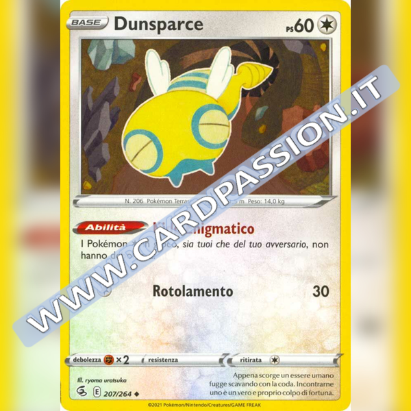 207/264 Dunsparce | Colpo Fusione - Card Passion