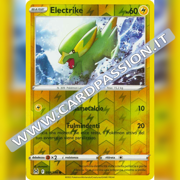 060/196 Eelektrik Reverse | Origine Perduta - Card Passion