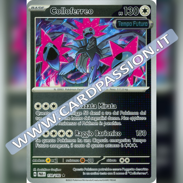 158/182 Colloferreo Reverse | Paradosso Temporale