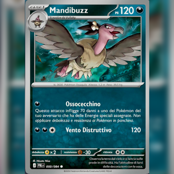 050/084 Mandibuzz | Buio Pesto