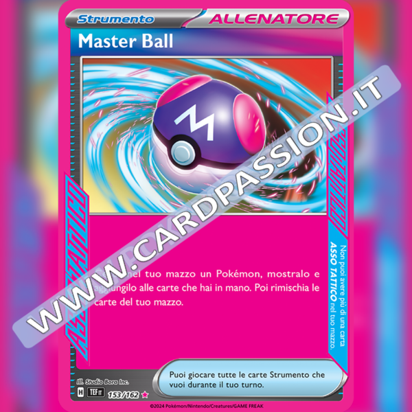 153/162 Master Ball Holo | Cronoforze