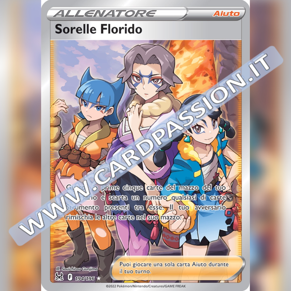 194/196 Sorelle Florido (Full Art) | Origine Perduta - Card Passion