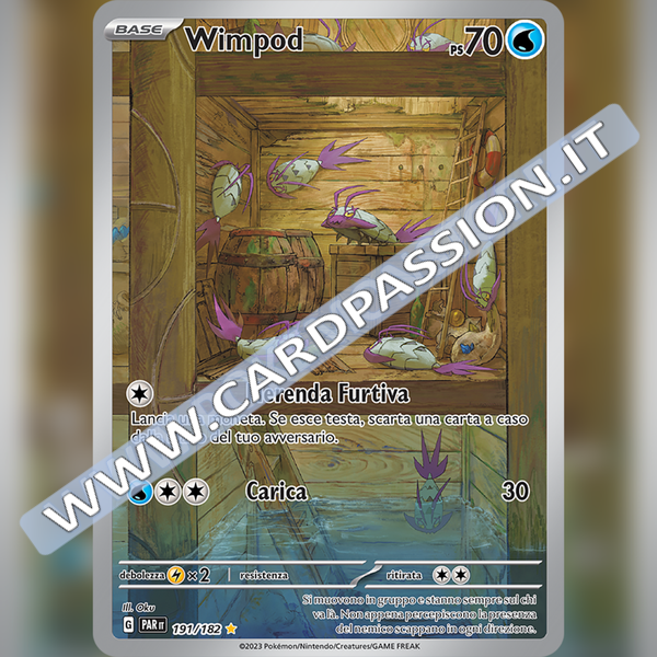 191/182 Wimpod Illustrazione Rara | Paradosso Temporale