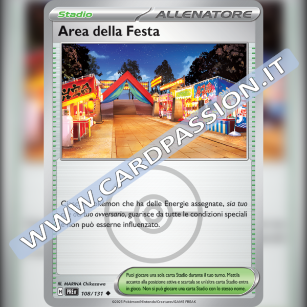 108/131 Area della Festa Poke Ball Reverse | Evoluzioni Prismatiche