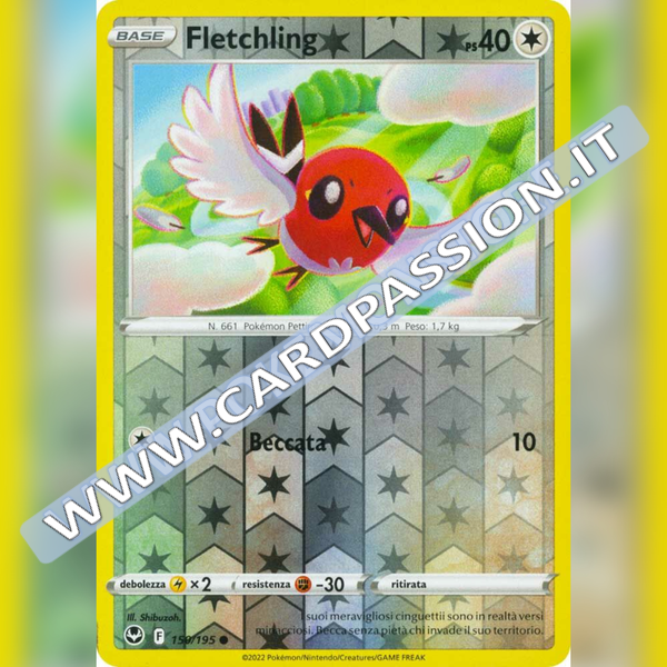 150/195 Fletchling Reverse | Tempesta Argentata