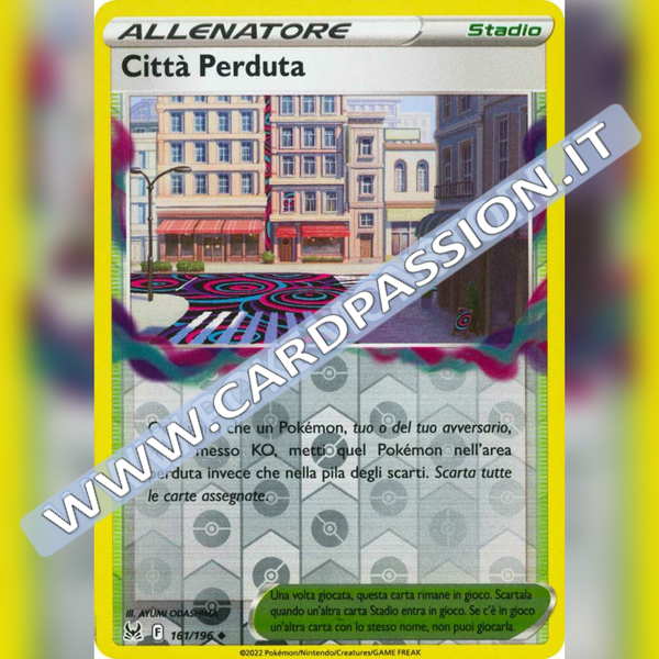 161/196 Citta Perduta Reverse | Origine Perduta - Card Passion