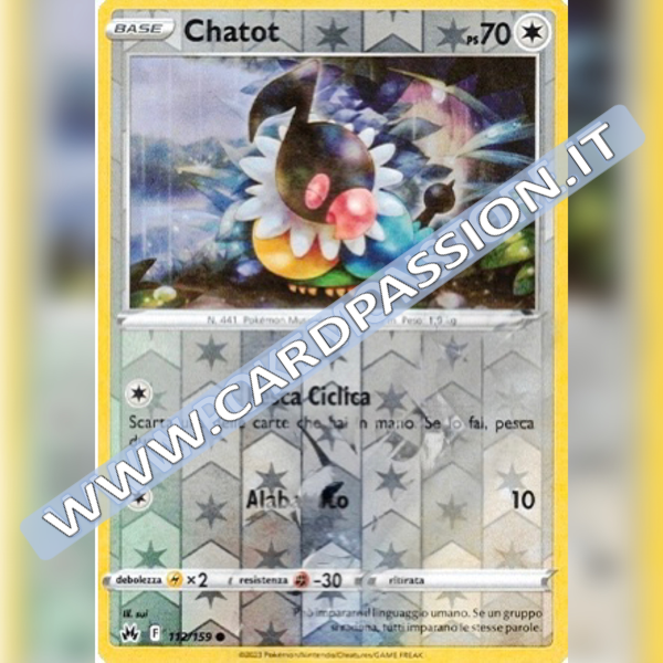 112/159 Chatot Reverse | Zenit Regale