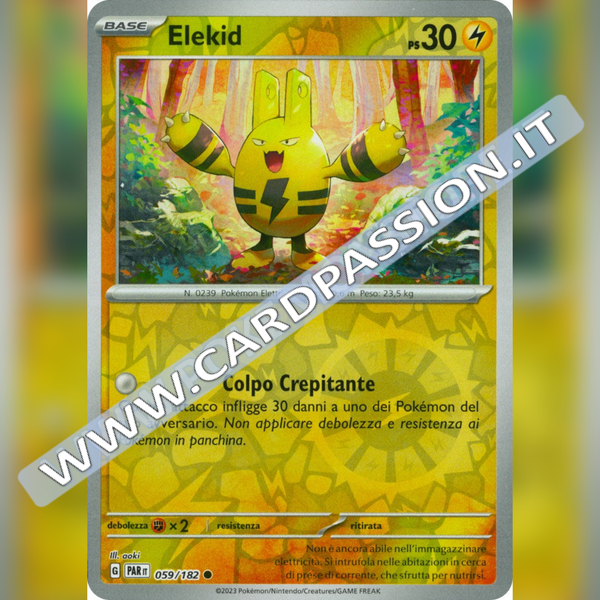 059/182 Elekid Reverse | Paradosso Temporale