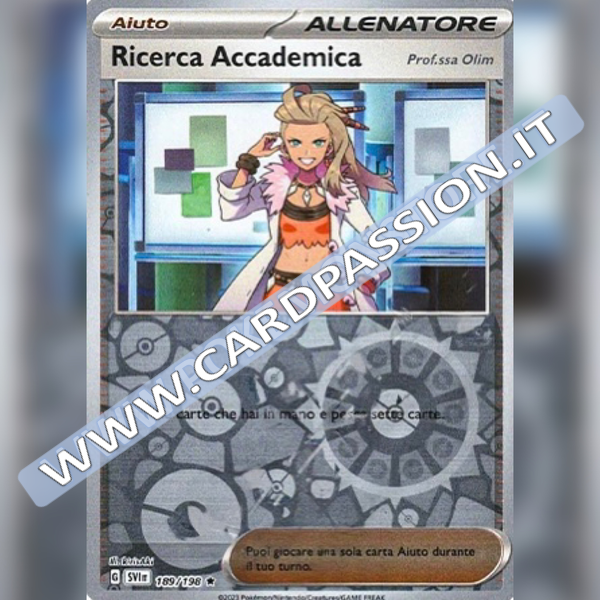 189/198 Ricerca Accademica Reverse | Scarlatto e Violetto