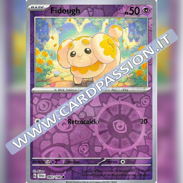 097/198 Fidough Reverse | Scarlatto e Violetto