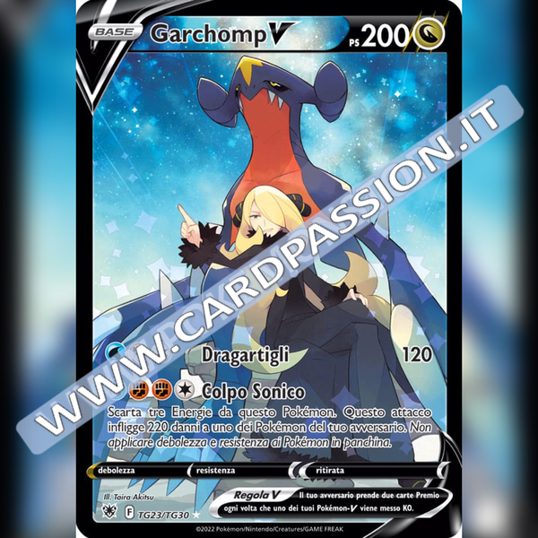 TG23/TG30 Garchomp V | Lucentezza Siderale - Card Passion