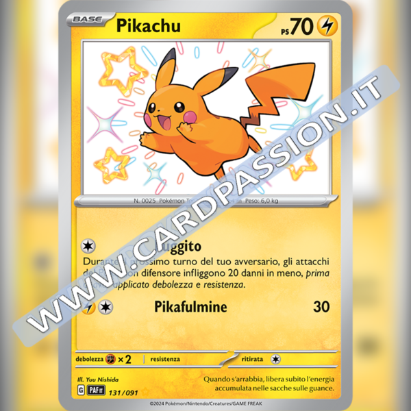 131/091 Pikachu Shiny | Destino di Paldea