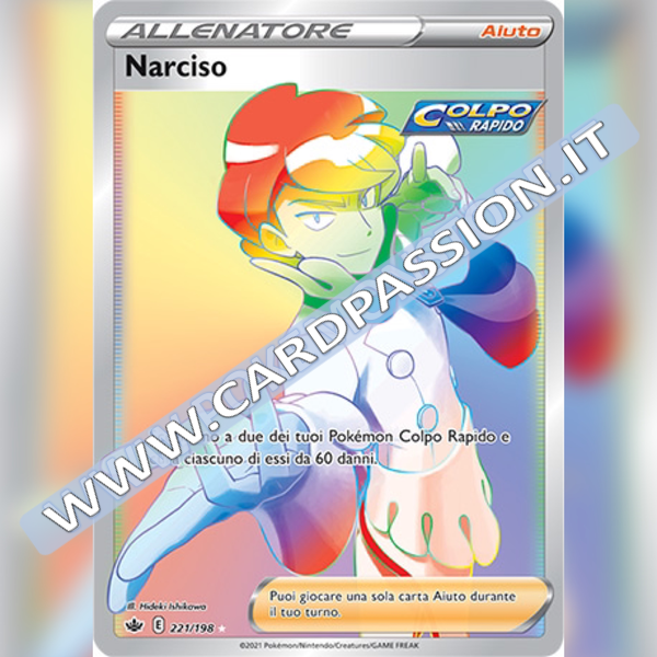 221/198 Narciso Hyper | Regno Glaciale - Card Passion