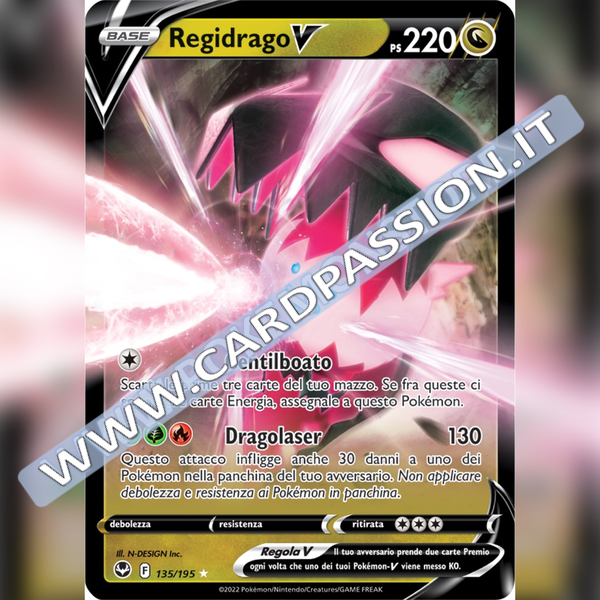 135/195 Regidrago V | Tempesta Argentata