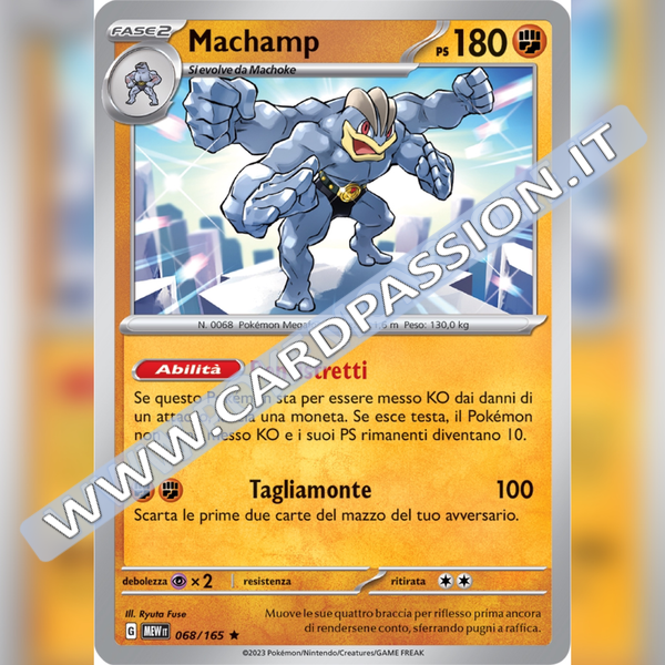 068/165 Machamp Holo | Scarlatto e Violetto 151