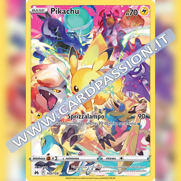 160/159 Pikachu Fuoriserie (Full Art) | Zenit Regale