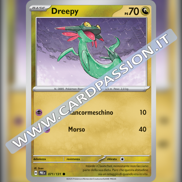 071/131 Dreepy | Evoluzioni Prismatiche