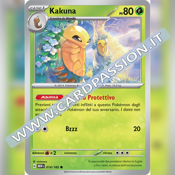 014/165 Kakuna | Scarlatto e Violetto 151