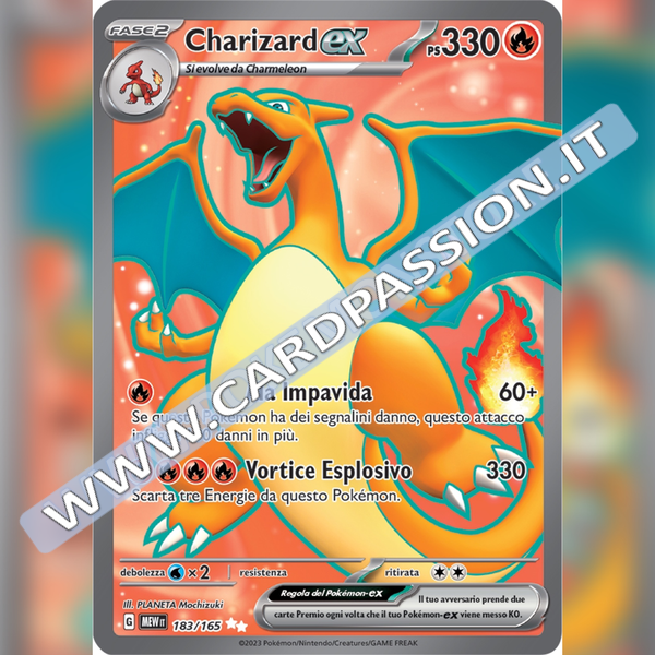 183/165 Charizard ex (Full Art) | Scarlatto e Violetto 151