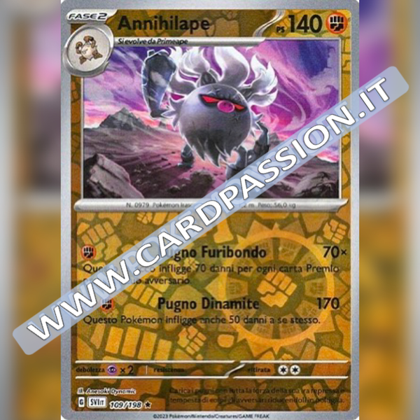109/198 Annihilape Reverse | Scarlatto e Violetto