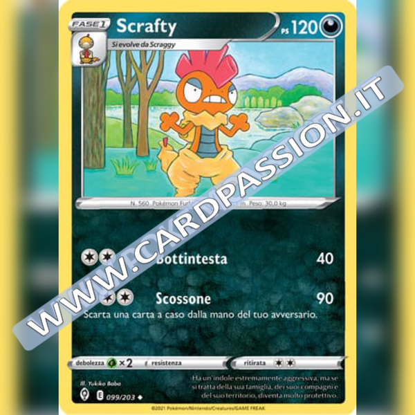 099/203 Scrafty | Evoluzioni Eteree - Card Passion