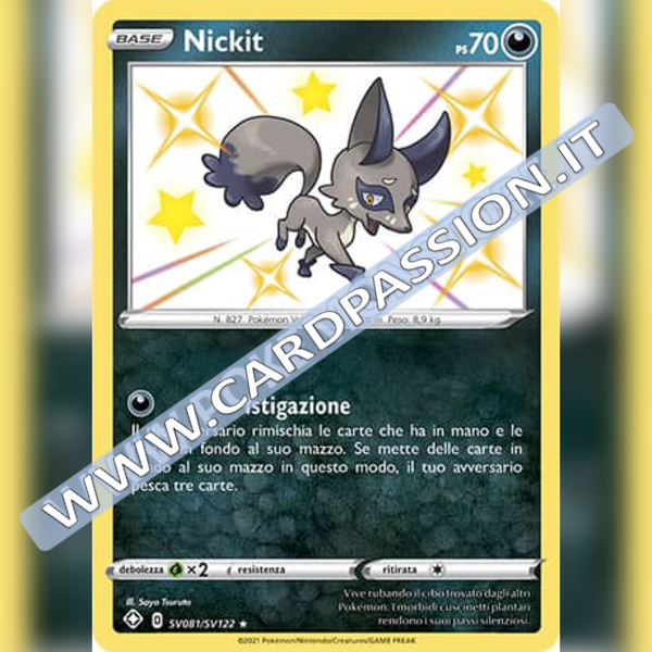 SV081/SV122 Nickit Baby Shiny | Destino Splendente - Card Passion