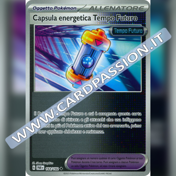 164/182 Capsula Energetica Tempo Futuro Reverse | Paradosso Temporale