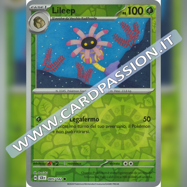 005/142 Lileep Reverse | Corona Astrale