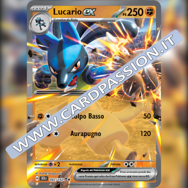 082/142 Lucario ex | Corona Astrale