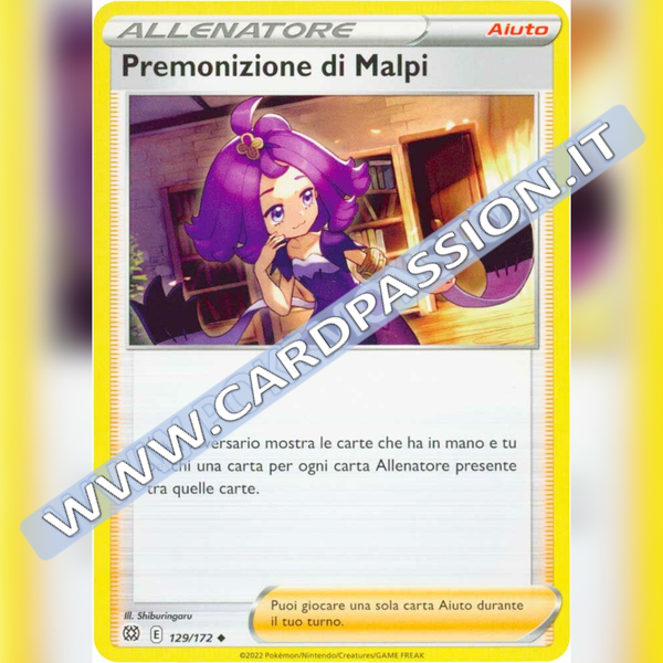 129/172 Premonizione di Malpi | Astri Lucenti - Card Passion