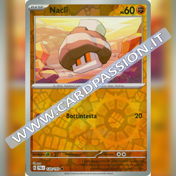 120/193 Nacli Reverse | Evoluzioni a Paldea
